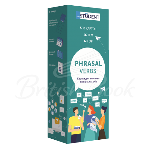Картки для вивчення англійських слів Phrasal Verbs зображення 1