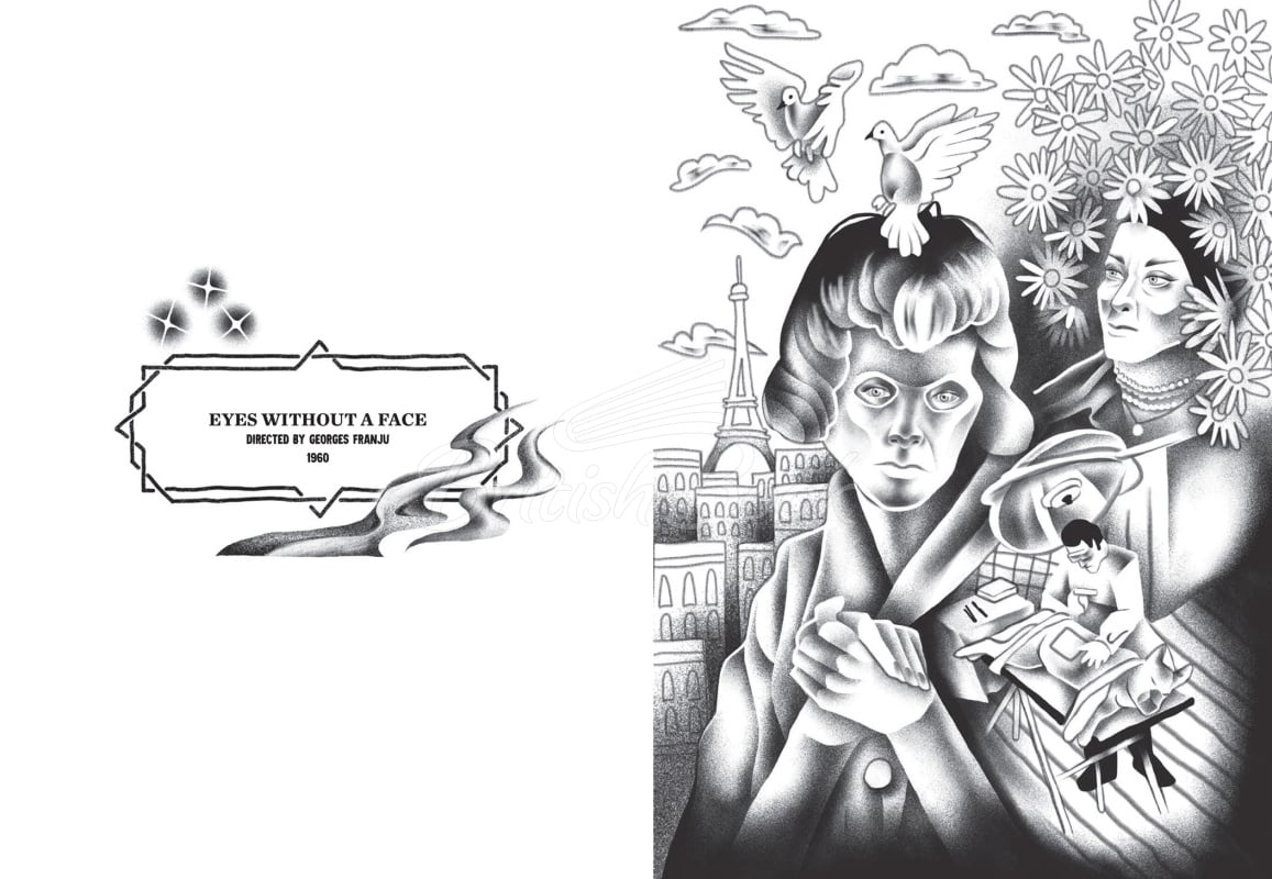 Книга Classic Horror Movies Coloring Book зображення 16