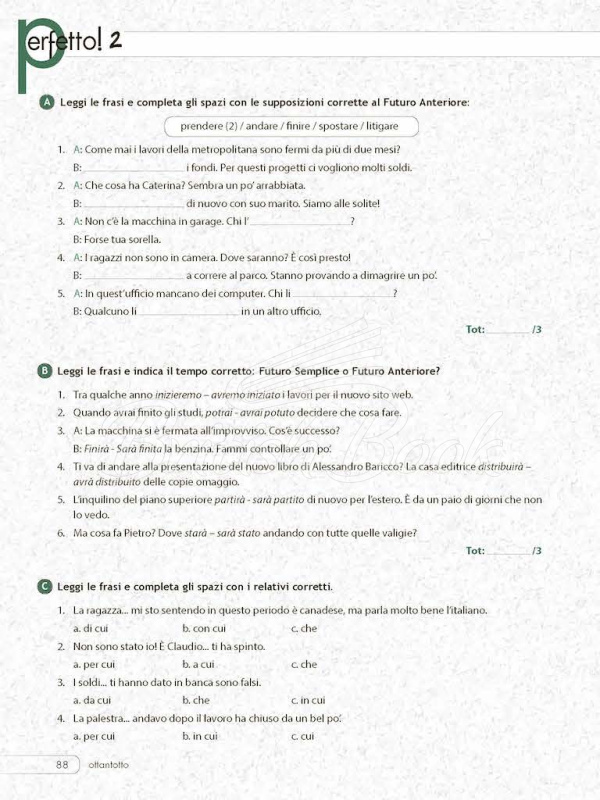 Підручник Perfetto! 2 Esercizi di grammatica italiana зображення 24