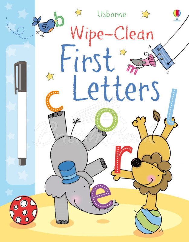 Книга Wipe-Clean First Letters зображення
