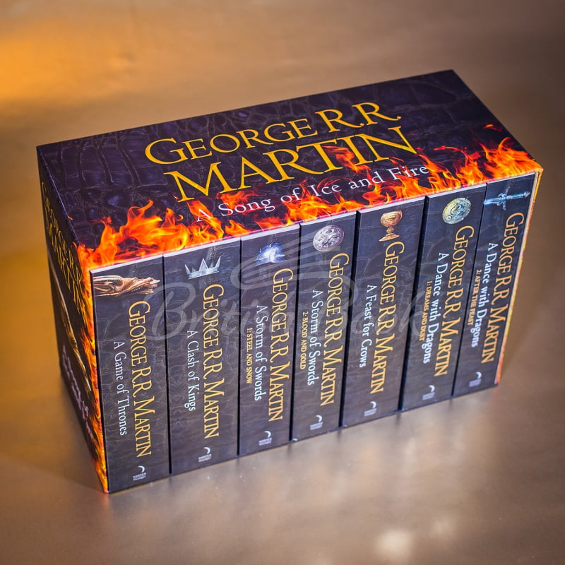 Набір книжок A Song of Ice and Fire Box Set (7 Volumes) зображення 1