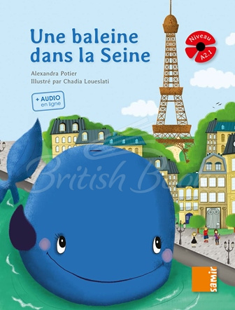 Книга Coquelicot Niveau A2.1 Une baleine dans la Seine avec audio en ligne зображення