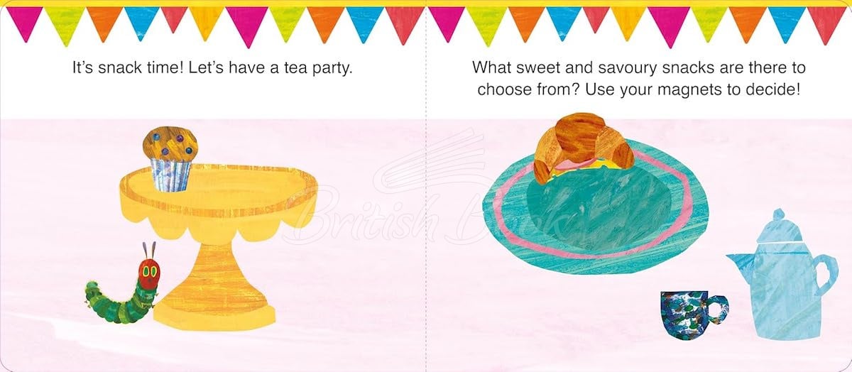 Книга The Very Hungry Caterpillar's Time to Eat! Magnet Book зображення 3