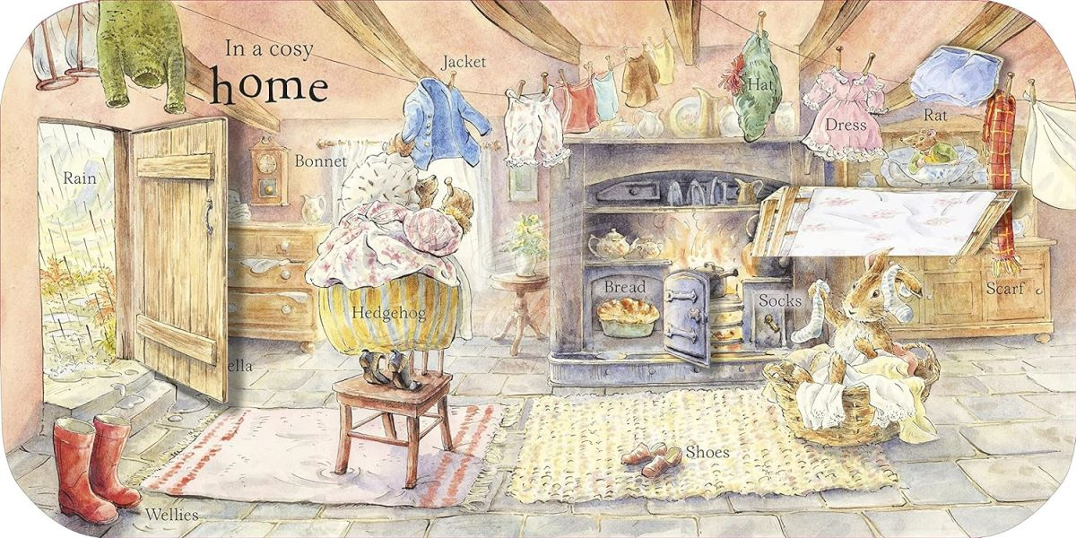 Книга Peter Rabbit: Peter's First 100 Words изображение 2
