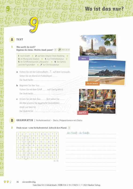 Рабочая тетрадь Gute Idee! A1.2 Arbeitsbuch mit interaktive Version изображение 2