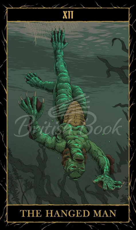 Карты таро Universal Monsters Tarot Deck and Guidebook изображение 4
