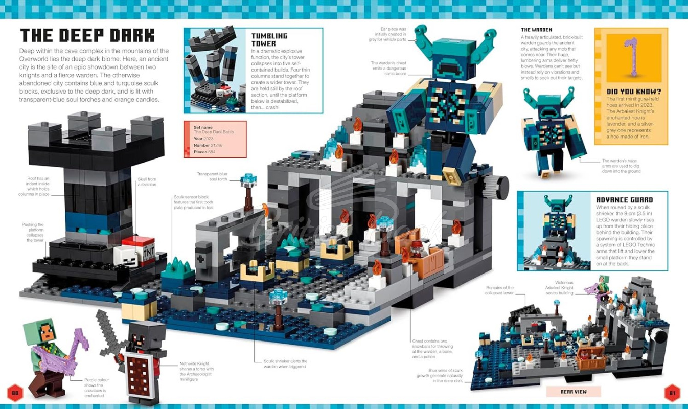 Книга LEGO Minecraft Visual Dictionary изображение 3