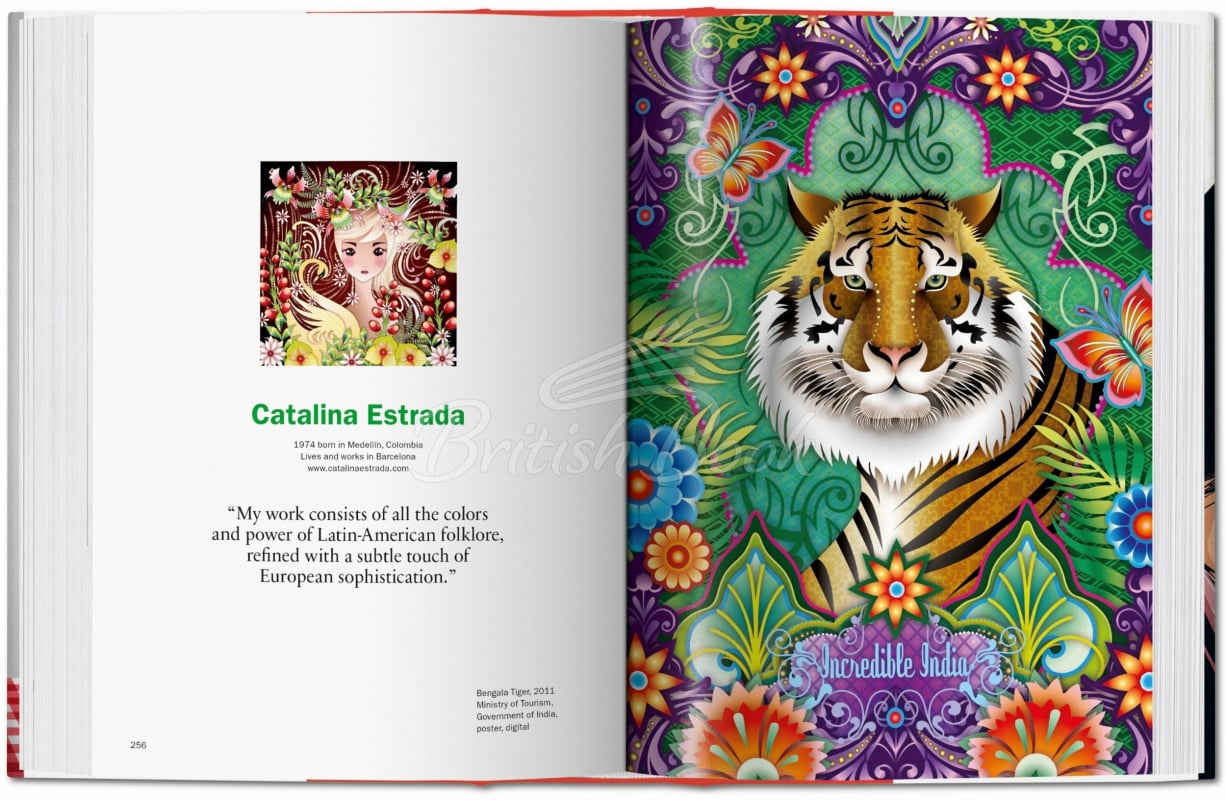 Книга 100 Illustrators зображення 3