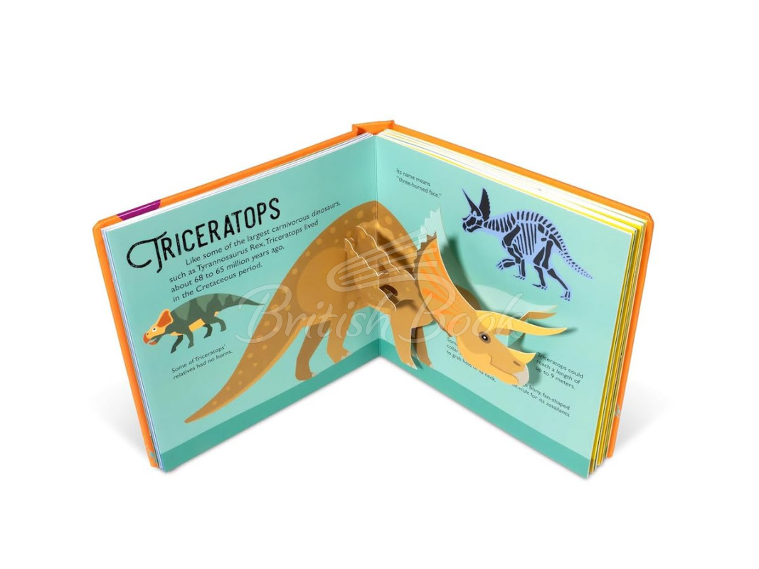 Книга Amazing Pop-Ups: Dinosaurs зображення 2