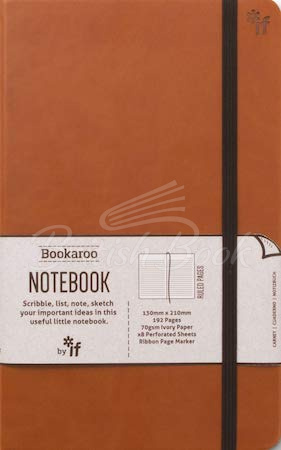 Блокнот Bookaroo A5 Notebook Brown изображение