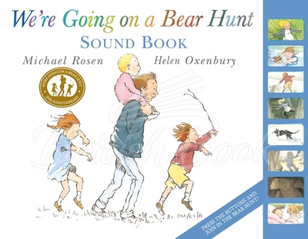 Книга We're Going on a Bear Hunt Sound Book зображення