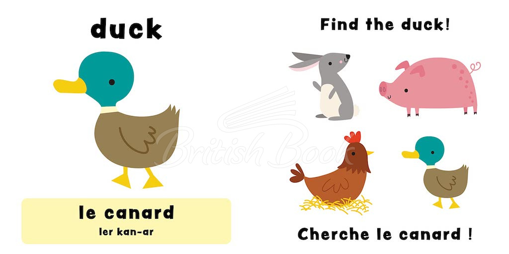 Книга Find and Speak French! Les animaux – Animals зображення 1