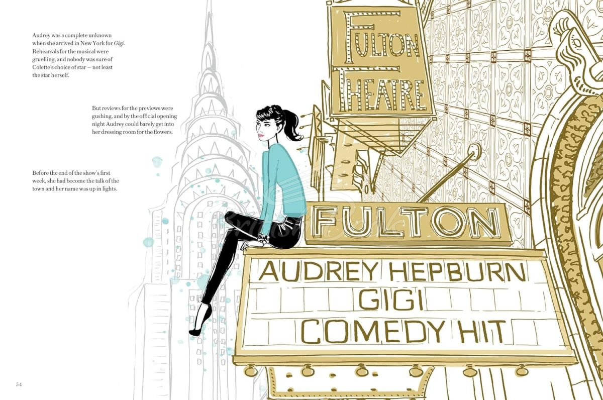 Книга Audrey Hepburn: The Illustrated World of a Fashion Icon зображення 6