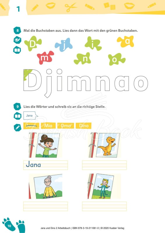 Рабочая тетрадь Jana und Dino 2 Arbeitsbuch изображение 4