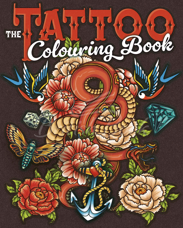 Книга The Tattoo Colouring Book изображение