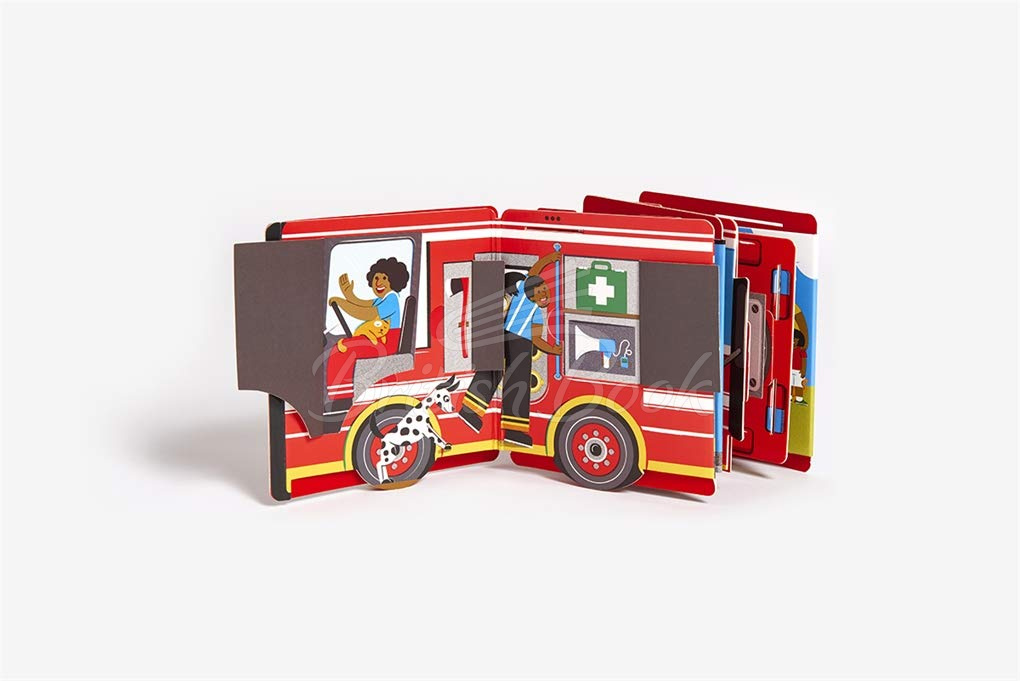 Збірна модель What's Up, Fire Truck? (An Interactive Lift-the-Flap Book) зображення 3