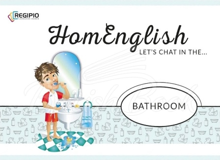 Настільна гра Homenglish Let's Chat in the Bathroom зображення