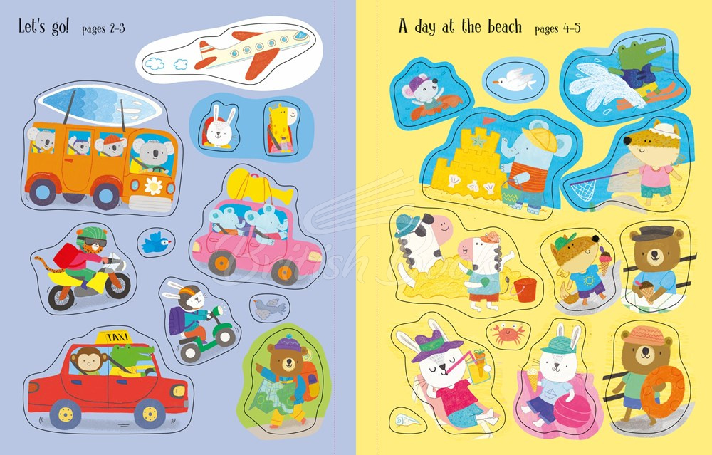 Книга First Sticker Book: Holiday зображення 5