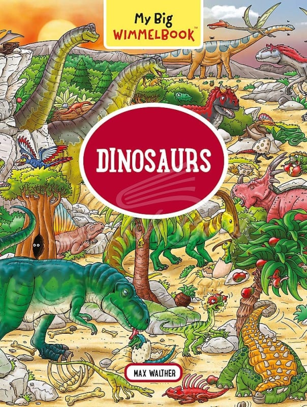Книга My Big Wimmelbook: Dinosaurs зображення