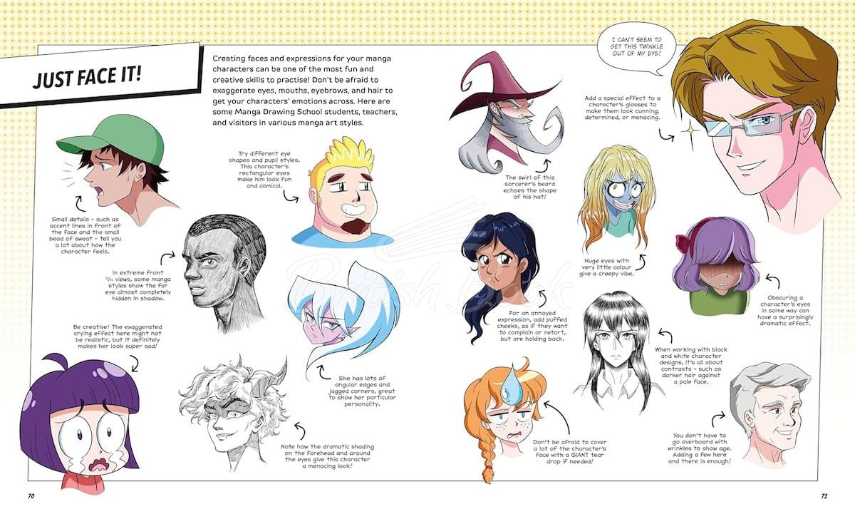 Книга Manga Drawing School изображение 5