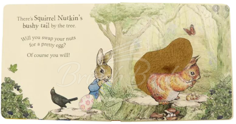 Книга Peter Rabbit: Happy Easter Peter! (A Touch and Feel Book) зображення 1