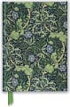William Morris: Seaweed Wallpaper Design Foiled Journal