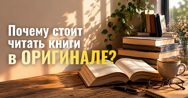 Почему стоит читать книги в оригинале: главные преимущества перед переводами