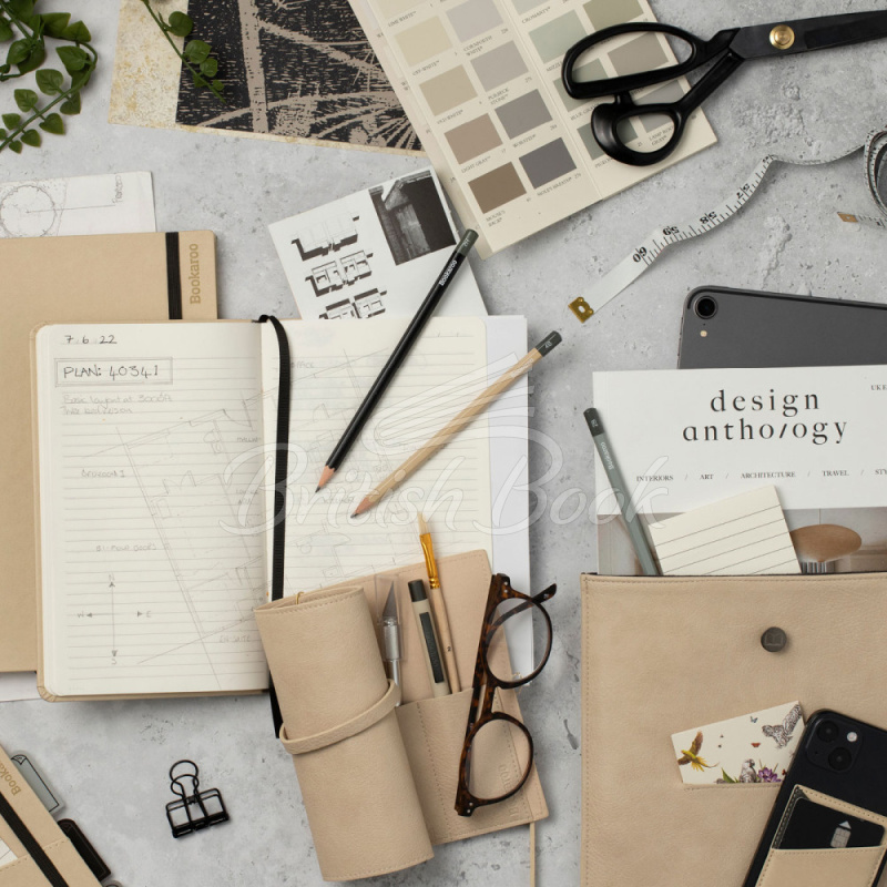 Органайзер для проводов Bookaroo Travel Tech-Tidy Cream изображение 1