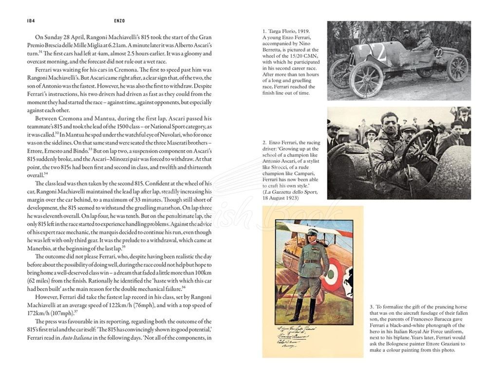 Книга Enzo Ferrari: The Definitive Biography of an Icon зображення 2