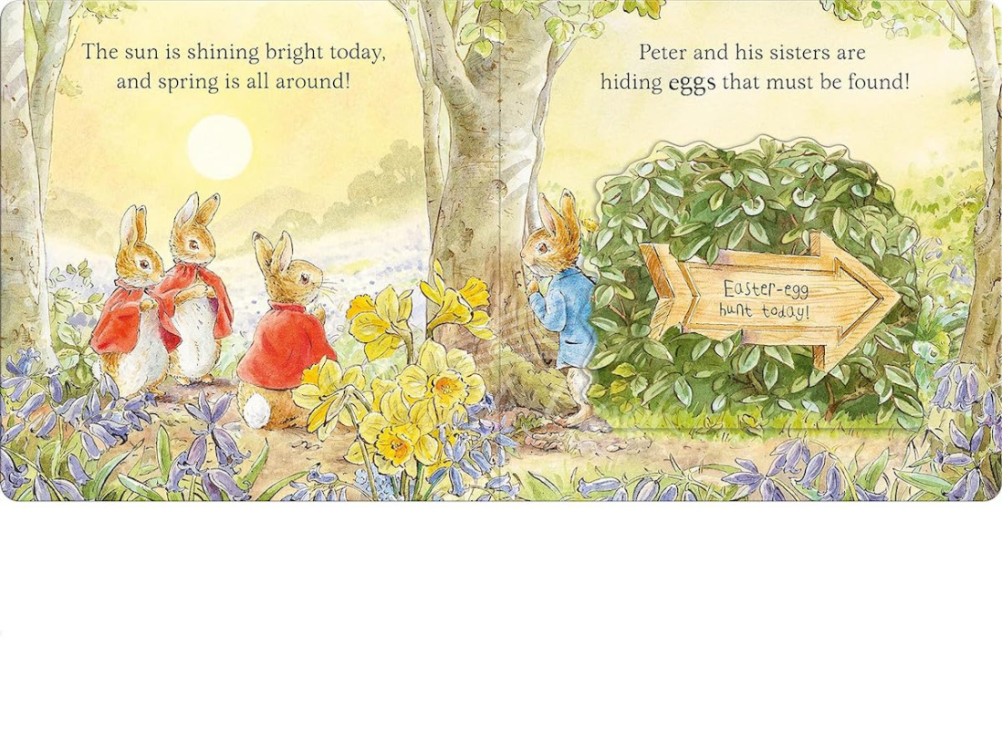 Книга Peter Rabbit: Easter Fun (A Lift the Flap Book) зображення 3
