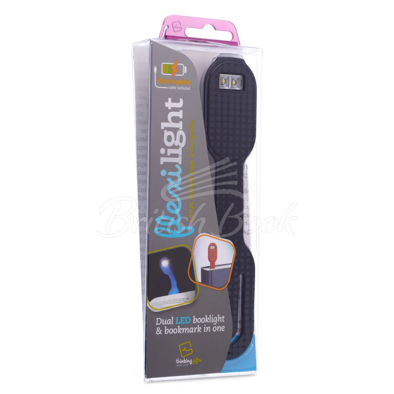 Ліхтарик для книжок Flexilight Rechargeable Black Dots зображення 1