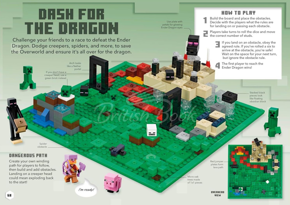 Книга LEGO Minecraft Ideas изображение 7