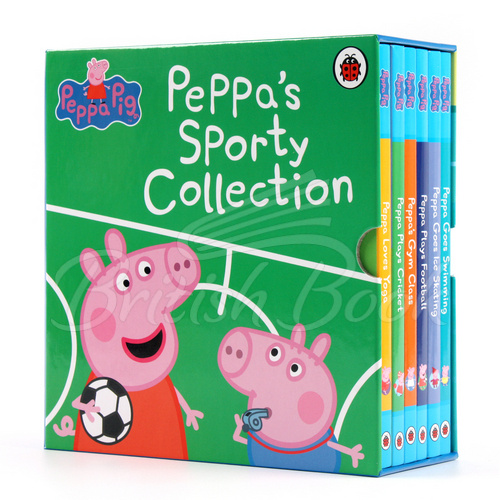 Набір книжок Peppa Pig: Peppa's Sporty Collection зображення 1