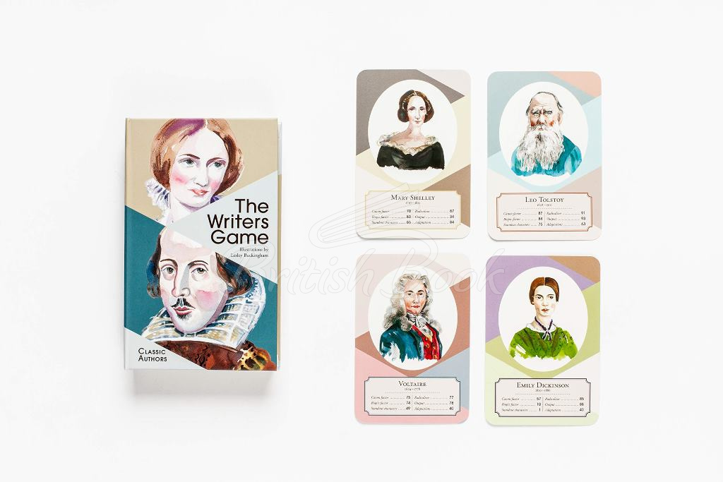 Карточная игра The Writers Game: Classic Authors изображение 4