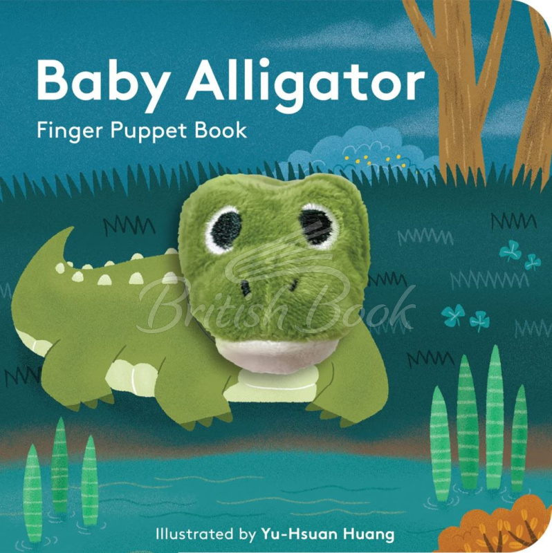 Книга Baby Alligator Finger Puppet Book изображение