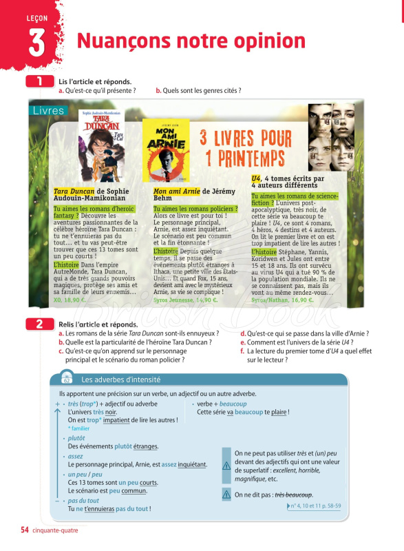 Учебник Adomania 3 Livre de l'élève avec DVD-ROM изображение 9