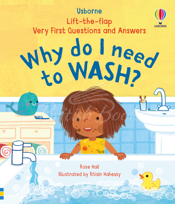 Книга Lift-the-Flap Very First Questions and Answers: Why Do I Need to Wash? зображення