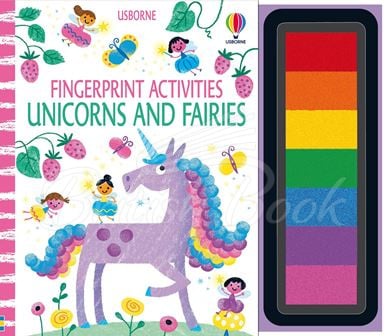 Книга Fingerprint Activities: Unicorns and Fairies зображення