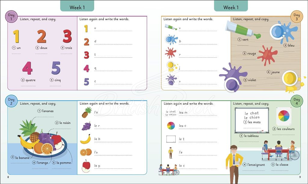 Учебник French for Everyone Junior: 5 Words a Day изображение 2