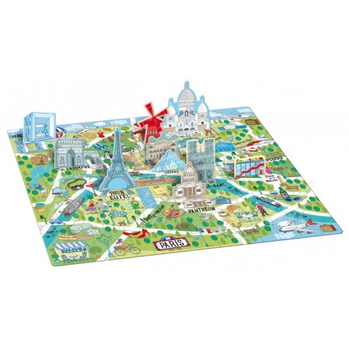 Збірна модель Travel, Learn and Explore: Paris 140-Piece Puzzle зображення 3