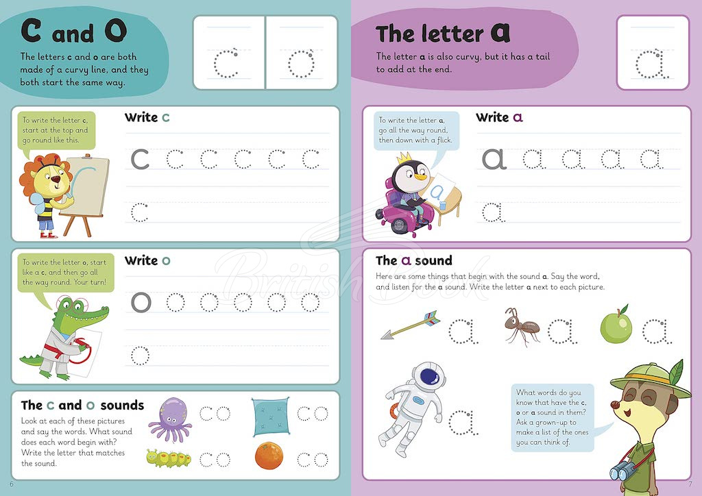 Книга Learn with Ladybird: Wipe-Clean Letters (3-5 Years) изображение 2