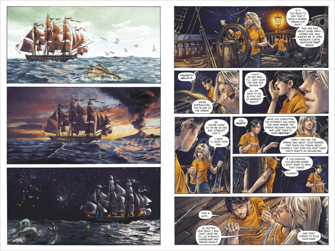 Книга Percy Jackson and the Sea of Monsters (Book 2) (The Graphic Novel) зображення 4