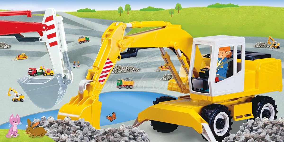 Книга Lift and Look: Diggers зображення 7
