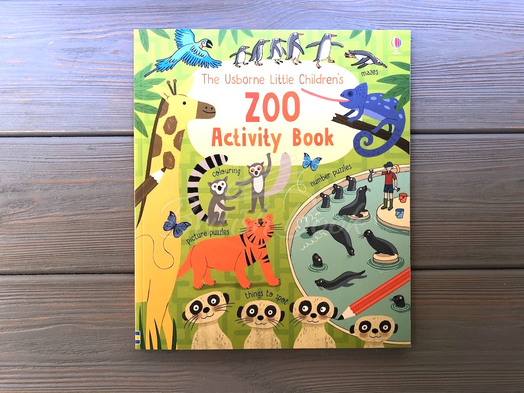 Книга Little Children's Zoo Activity Book изображение 1