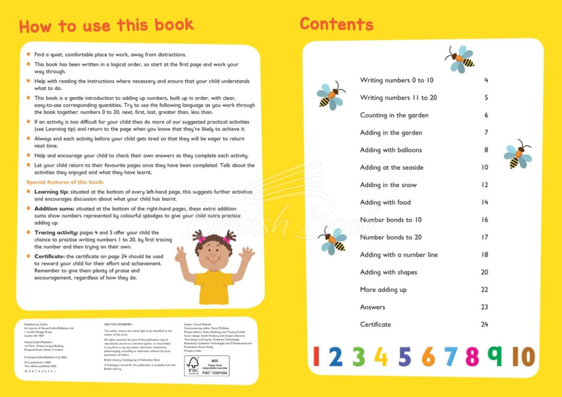 Книга Collins Easy Learning Preschool: Adding Up (Ages 3-5) зображення 1