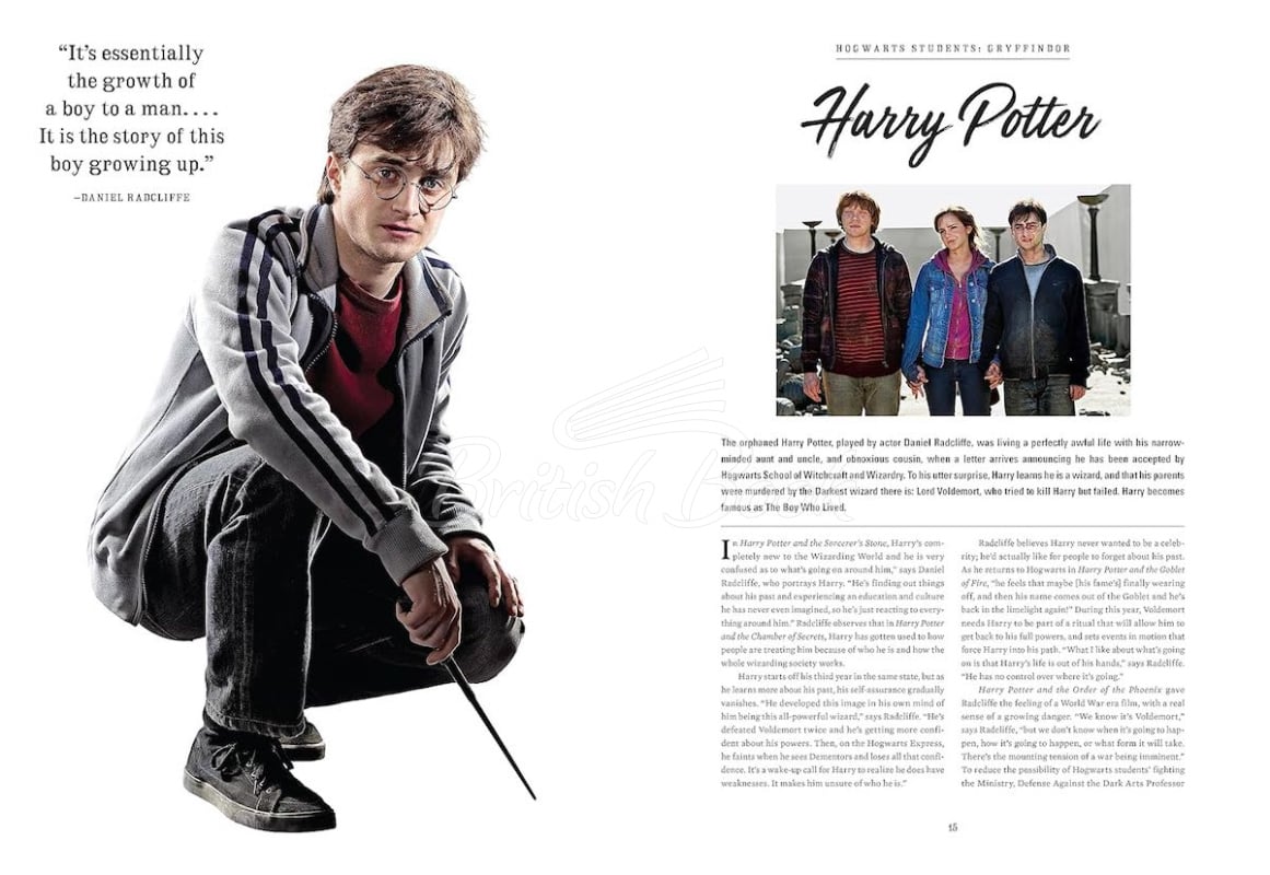 Книга Harry Potter: The Characters of the Wizarding World зображення 2