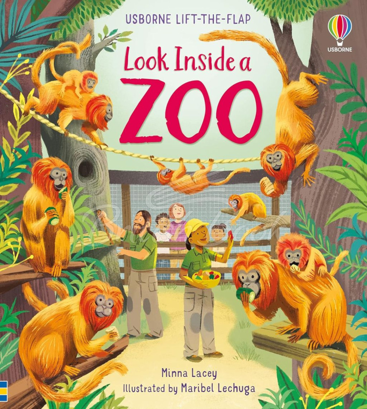 Книга Look Inside a Zoo зображення