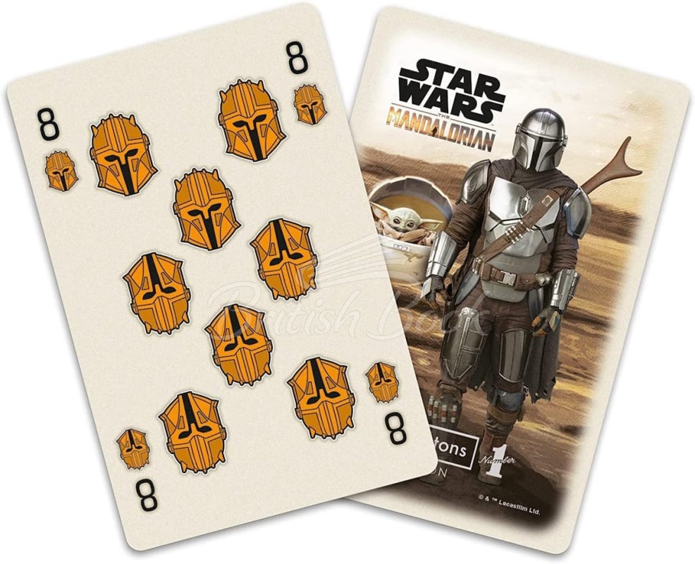 Гральні карти Waddingtons No.1 Playing Cards Star Wars The Mandalorian зображення 3