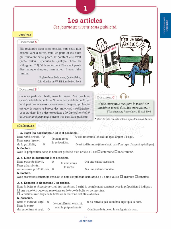 Книжка з диском Grammaire Essentielle du Français 100% FLE B2 Livre avec CD mp3 зображення 5