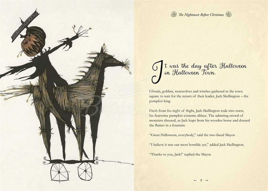 Книга Tim Burton's The Nightmare Before Christmas изображение 2